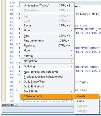 Enhacements - ABAP Fig3